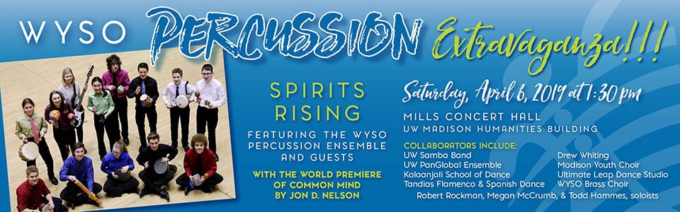 Percussion Extravaganza Banner